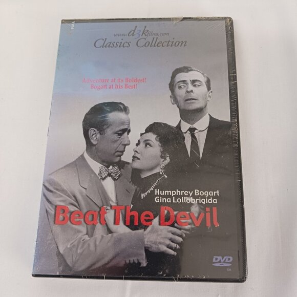 d3k Other - Beat the Devil DVD Humphrey Bogart Gina Lollobrigida John Huston Film New SEALED